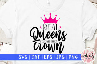 Real Queens Fix Each Others Crown SVG